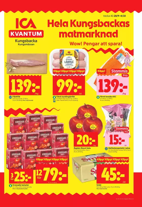 ICA Kvantum-katalog | Stort urval av erbjudanden | 2026-09-28T00:00:00.000Z - 2026-10-04T00:00:00.000Z
