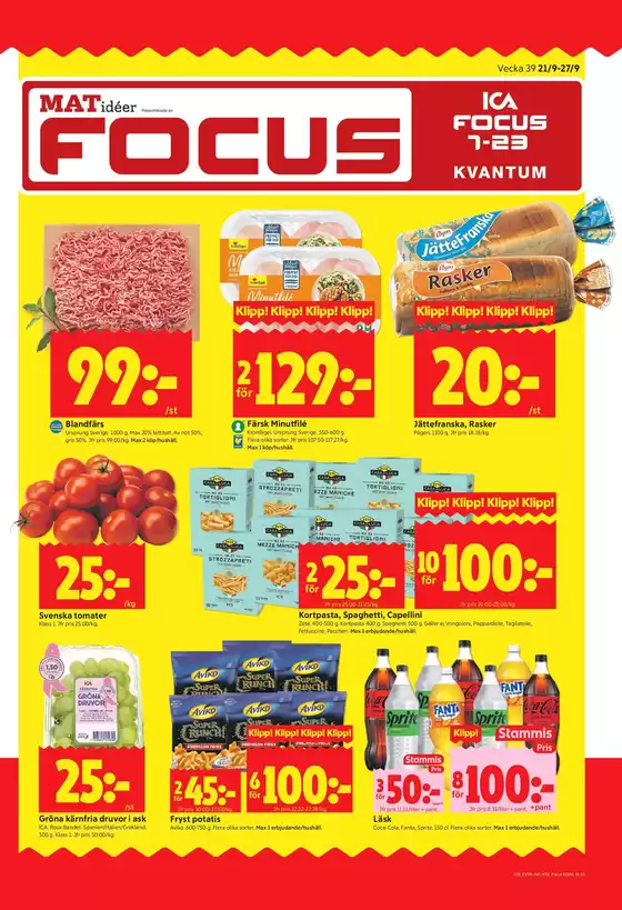 ICA Kvantum-katalog | Rabatter och kampanjer | 2026-09-21T00:00:00.000Z - 2026-09-27T00:00:00.000Z