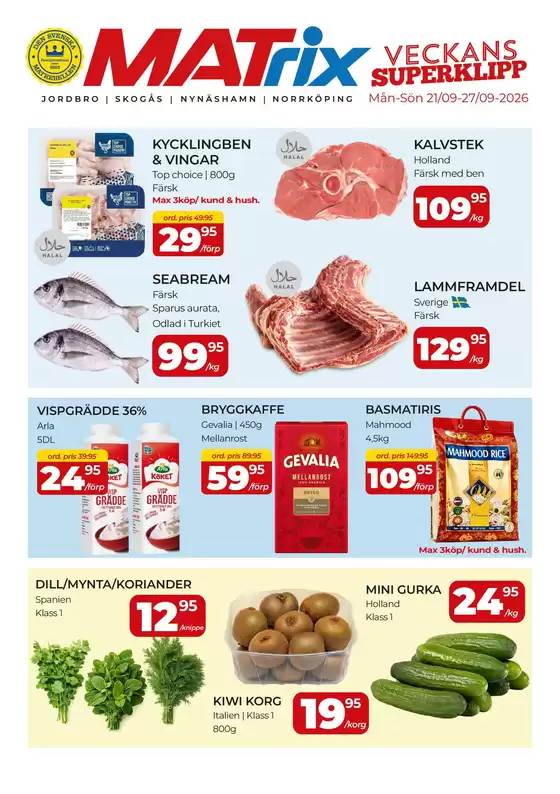 Matrix Butikerna-katalog | Matrix Veckans Annons | 2026-09-21T00:00:00.000Z - 2026-09-27T00:00:00.000Z