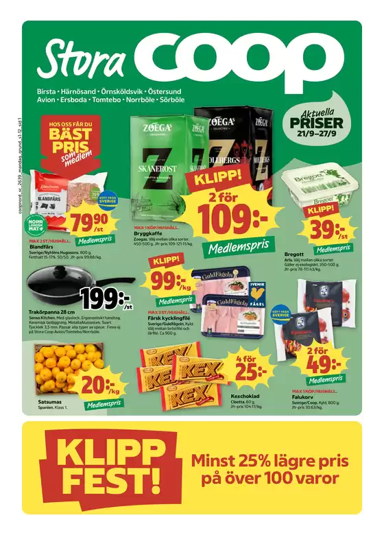 Stora Coop-katalog | Top-erbjudanden för alla fyndjägare | 2026-09-21T00:00:00.000Z - 2026-09-27T00:00:00.000Z