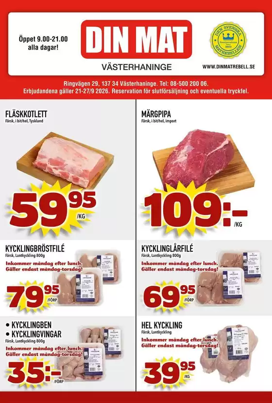 Din Mat-katalog | Din Mat reklambad | 2026-09-21T00:00:00.000Z - 2026-09-27T00:00:00.000Z