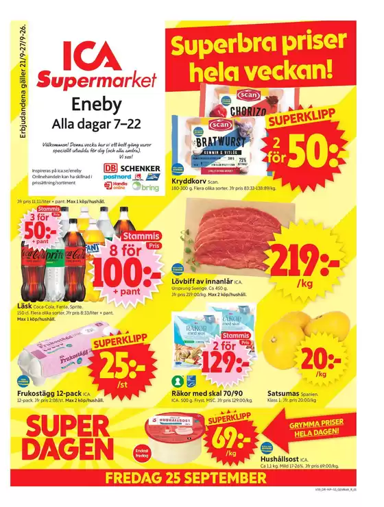 ICA Supermarket-katalog | Exklusiva fynd | 2026-09-21T00:00:00.000Z - 2026-09-27T00:00:00.000Z