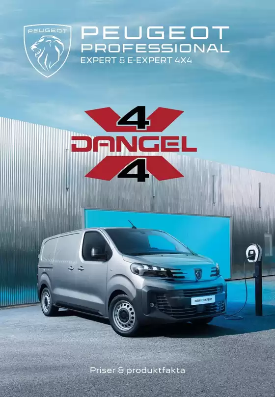 Peugeot-katalog | Peugeot fyrhjulsdrift dangel | 2026-09-22T00:00:00.000Z - 2026-10-06T00:00:00.000Z