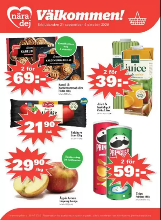 Nära dej-katalog | Kampanjpris! | 2026-09-22T00:00:00.000Z - 2026-10-04T00:00:00.000Z