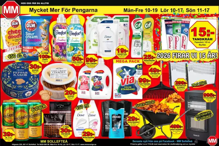 MM Sverige-katalog i Fjärås station | Kampanjpris! | 2026-09-23T00:00:00.000Z - 2026-10-07T00:00:00.000Z