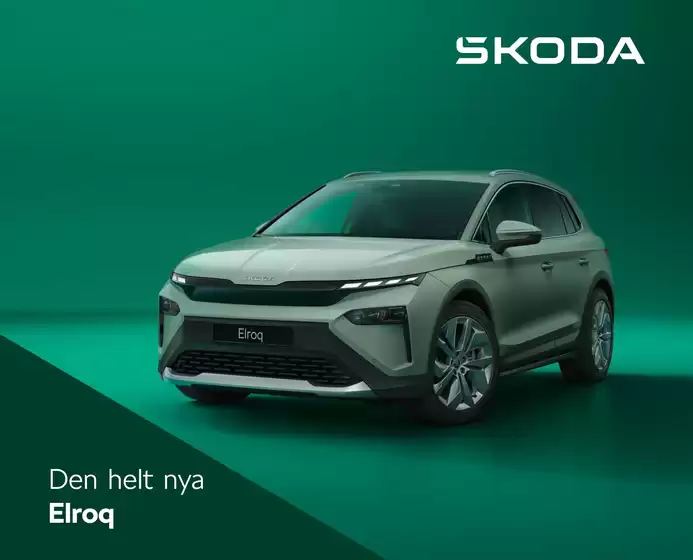ŠKODA-katalog i Vara | Modellbroschyr Elroq | 2026-09-25T00:00:00.000Z - 2026-10-09T00:00:00.000Z