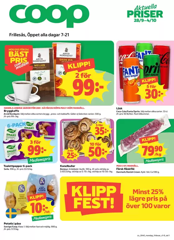 Coop Konsum-katalog | Coop Konsum reklamblad | 2026-09-28T00:00:00.000Z - 2026-10-04T00:00:00.000Z