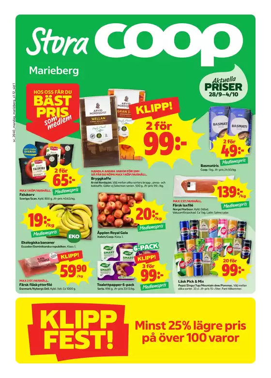 Stora Coop-katalog | Spara nu med våra deals | 2026-09-28T00:00:00.000Z - 2026-10-04T00:00:00.000Z