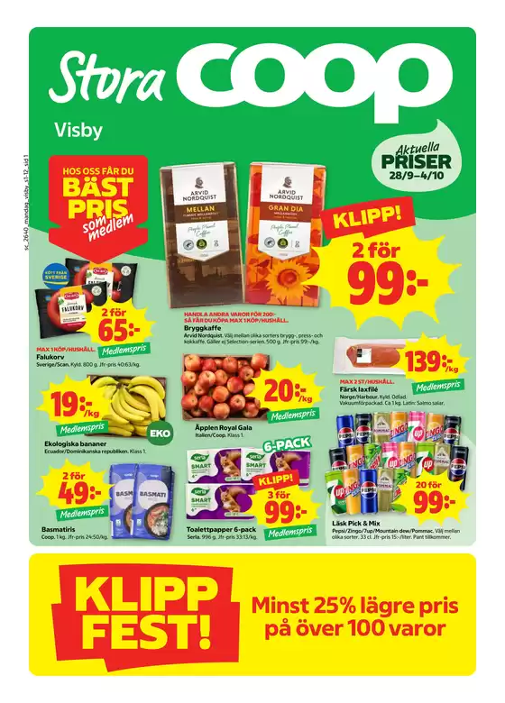 Stora Coop-katalog | Nya erbjudanden att upptäcka | 2026-09-28T00:00:00.000Z - 2026-10-04T00:00:00.000Z