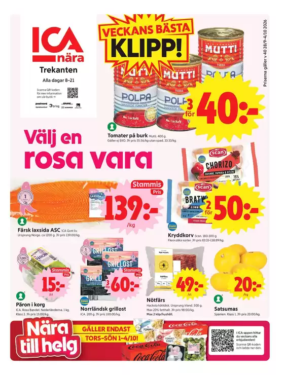 ICA Nära-katalog | Aktuella deals och erbjudanden | 2026-09-28T00:00:00.000Z - 2026-10-12T00:00:00.000Z
