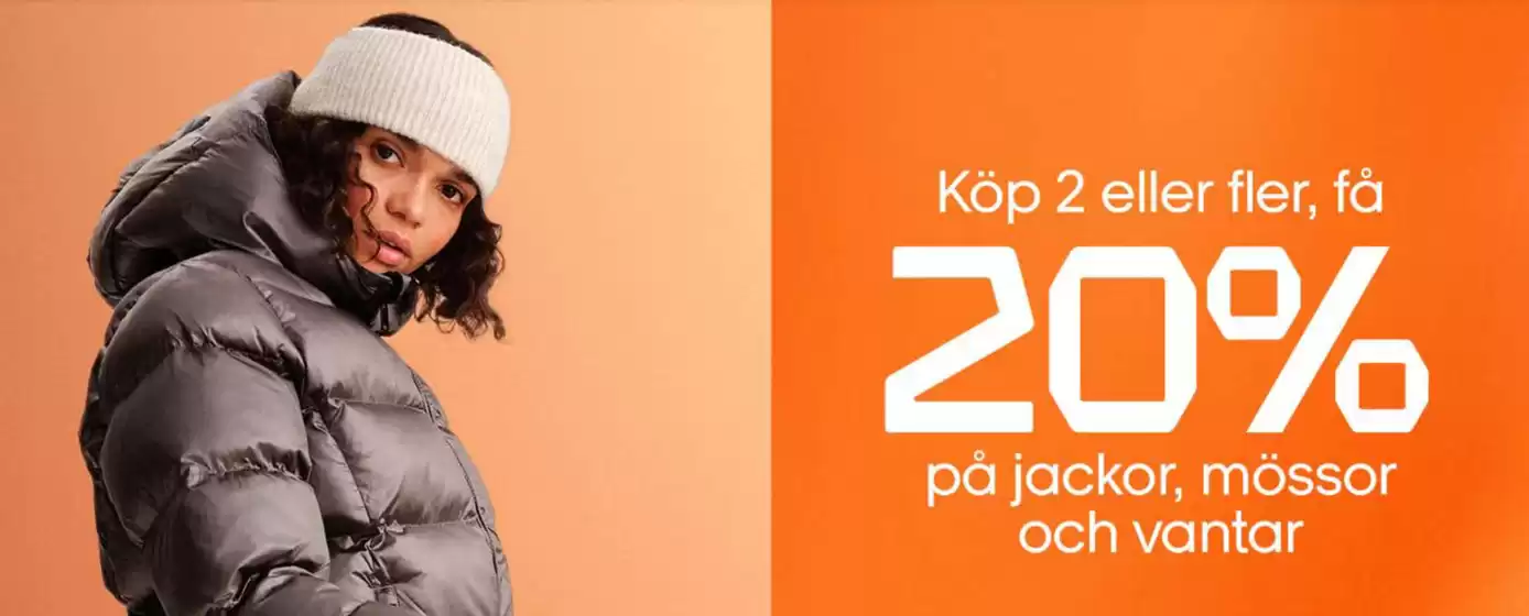 Stadium Outlet-katalog | Få 20% rabatt! | 2026-09-28T00:00:00.000Z - 2026-09-28T00:00:00.000Z