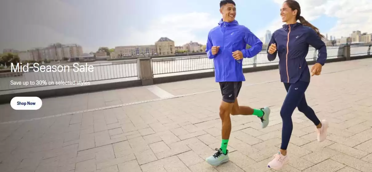 ASICS-katalog | Save up to 30%! | 2026-10-01T00:00:00.000Z - 2026-10-15T00:00:00.000Z