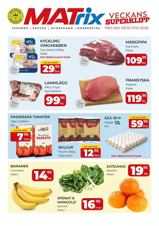 Matrix Butikerna-katalog | Matrix Veckans Annons | 2026-10-05T00:00:00.000Z - 2026-10-11T00:00:00.000Z