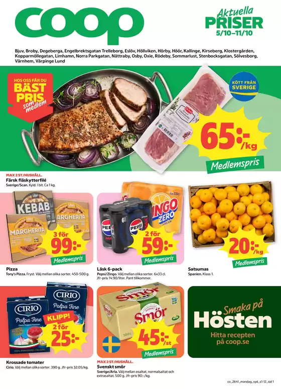 Coop-katalog | Spara nu med våra deals | 2026-10-05T00:00:00.000Z - 2026-10-19T00:00:00.000Z