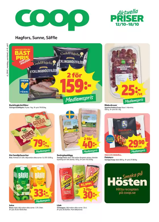 Coop Extra-katalog | Coop Extra reklamblad | 2026-10-12T00:00:00.000Z - 2026-10-18T00:00:00.000Z