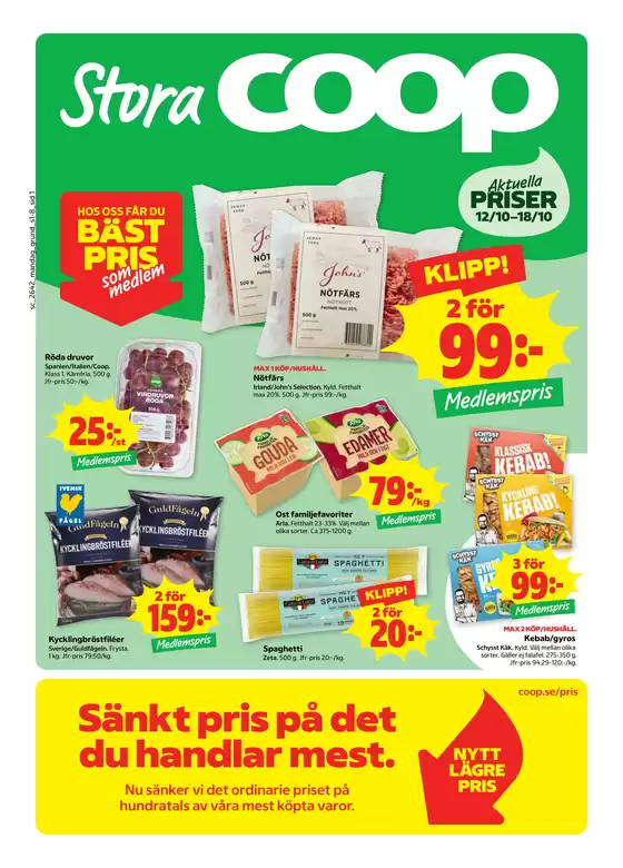 Stora Coop-katalog i Solberg (Sundsvall) | Stort urval av erbjudanden | 2026-10-12T00:00:00.000Z - 2026-10-18T00:00:00.000Z