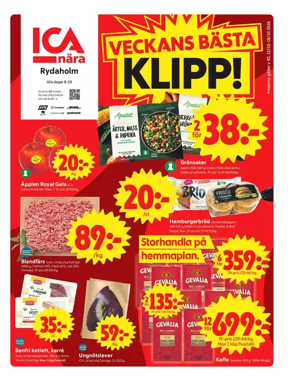 ICA Nära-katalog | Exklusiva fynd | 2026-10-12T00:00:00.000Z - 2026-10-18T00:00:00.000Z