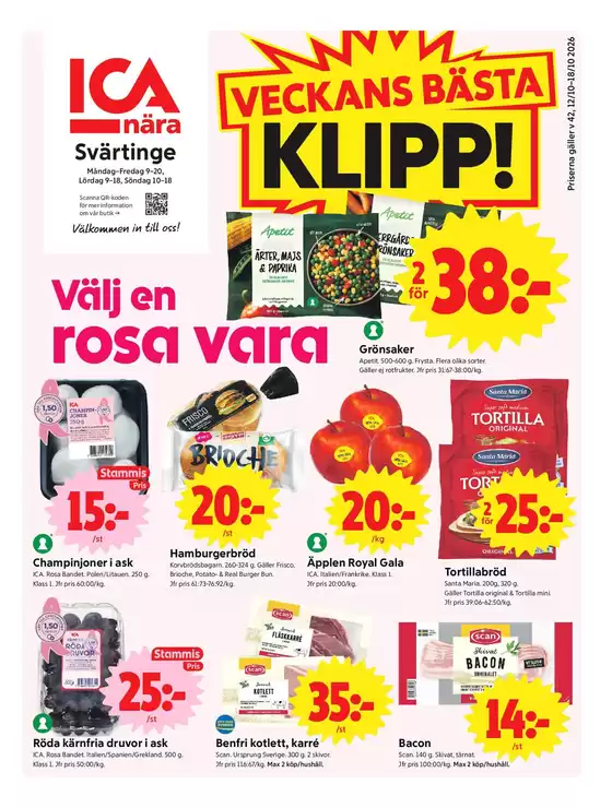 ICA Nära-katalog | Nya erbjudanden att upptäcka | 2026-10-12T00:00:00.000Z - 2026-10-18T00:00:00.000Z