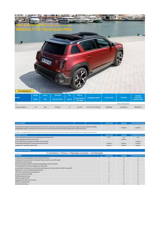 Renault-katalog | prislista Renault 4 E-Tech electric | 2026-10-15T00:00:00.000Z - 2026-10-29T00:00:00.000Z