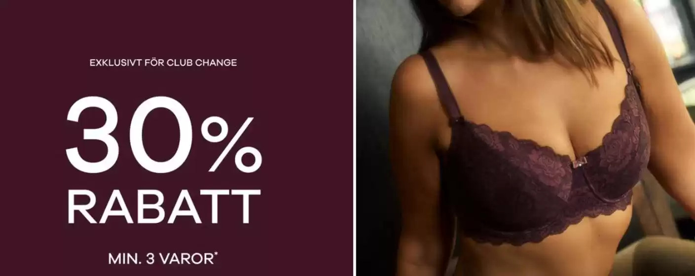 Change-katalog | 30% rabatt! | 2026-10-21T00:00:00.000Z - 2026-11-04T00:00:00.000Z