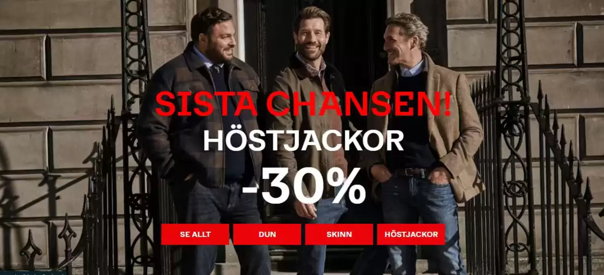 Dressmann-katalog | -30% rabatt! | 2026-10-23T00:00:00.000Z - 2026-11-06T00:00:00.000Z
