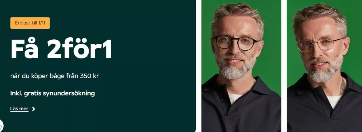 Specsavers-katalog | Erbjudanden! | 2026-10-23T00:00:00.000Z - 2026-11-01T00:00:00.000Z
