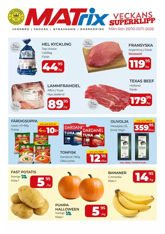 Matrix Butikerna-katalog | Matrix Veckans Annons | 2026-10-26T00:00:00.000Z - 2026-11-01T00:00:00.000Z