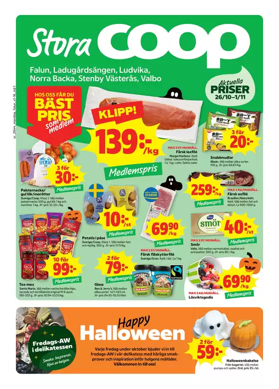 Stora Coop-katalog | Våra bästa deals för dig | 2026-10-26T00:00:00.000Z - 2026-11-01T00:00:00.000Z