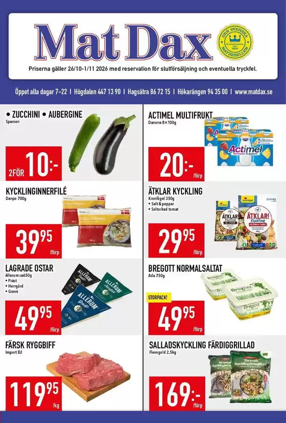 Matdax-katalog i Södra Rörum | Matdax reklambad | 2026-10-26T00:00:00.000Z - 2026-11-01T00:00:00.000Z