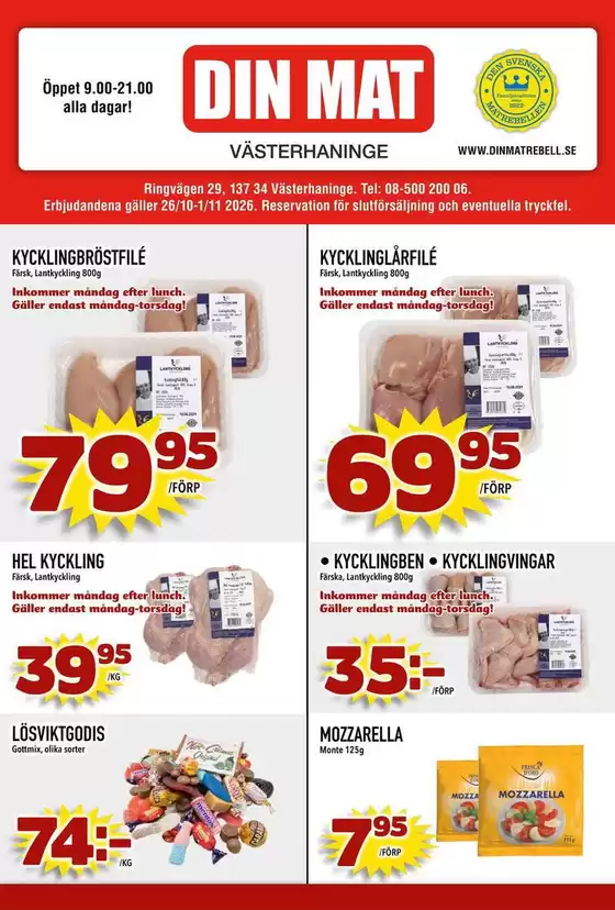 Din Mat-katalog | Din Mat reklambad | 2026-10-26T00:00:00.000Z - 2026-11-09T00:00:00.000Z