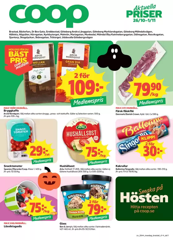 Coop-katalog i Härryda | Top-deals för alla kunder | 2026-10-26T00:00:00.000Z - 2026-11-01T00:00:00.000Z
