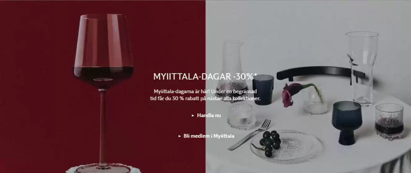 iittala-katalog | -30% rabatt! | 2026-10-27T00:00:00.000Z - 2026-11-10T00:00:00.000Z