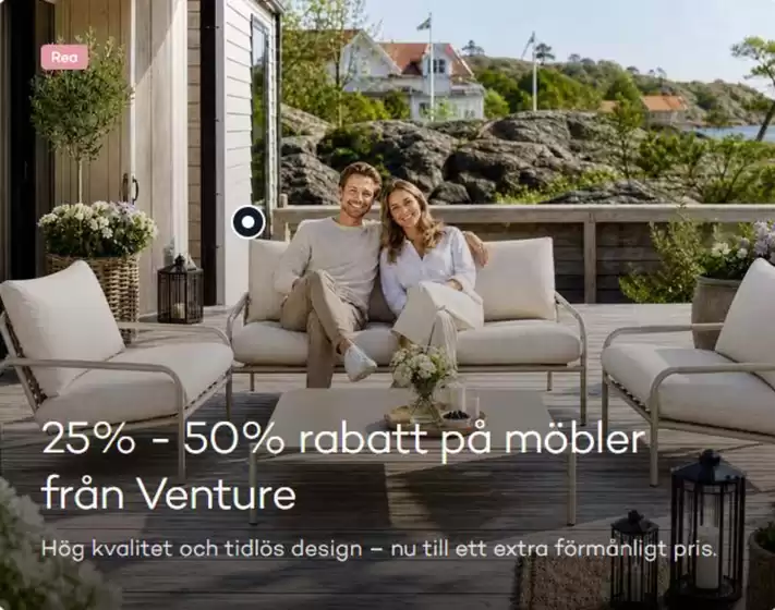 Bra Sommarmöbler-katalog | 25-50% rabatt! | 2026-10-27T00:00:00.000Z - 2026-11-10T00:00:00.000Z