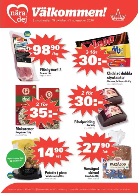 Nära dej-katalog | Erbjudanden! | 2026-10-27T00:00:00.000Z - 2026-11-01T00:00:00.000Z