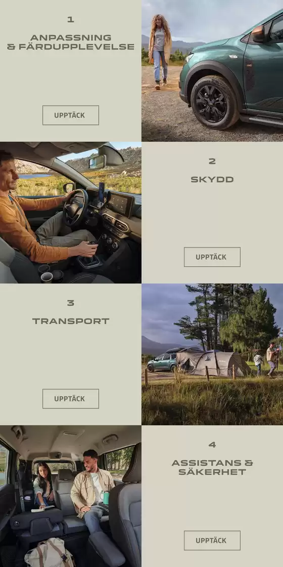 Dacia Jogger - Tillbehörskatalog