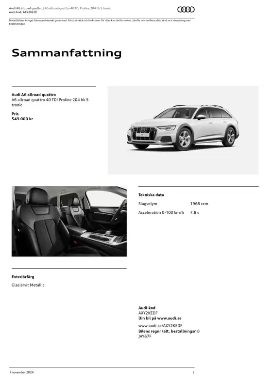 Audi A6 allroad quattro