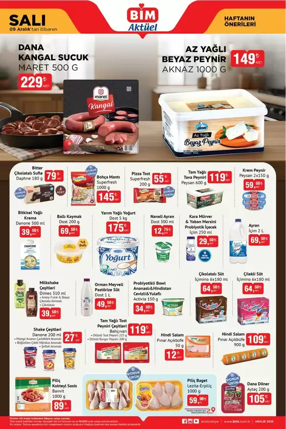 BİM kataloğu, İnönü | 09 Aralık Salı. | 2025-12-09T00:00:00.000Z - 2025-12-31T00:00:00.000Z