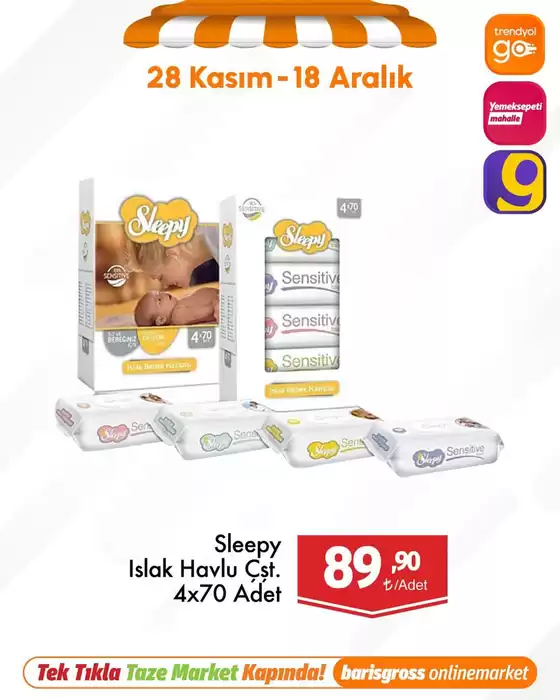 Barış Gross Market kataloğu, Beyoğlu | En iyi fırsatlarımız | 2025-11-28T00:00:00.000Z - 2025-12-18T00:00:00.000Z