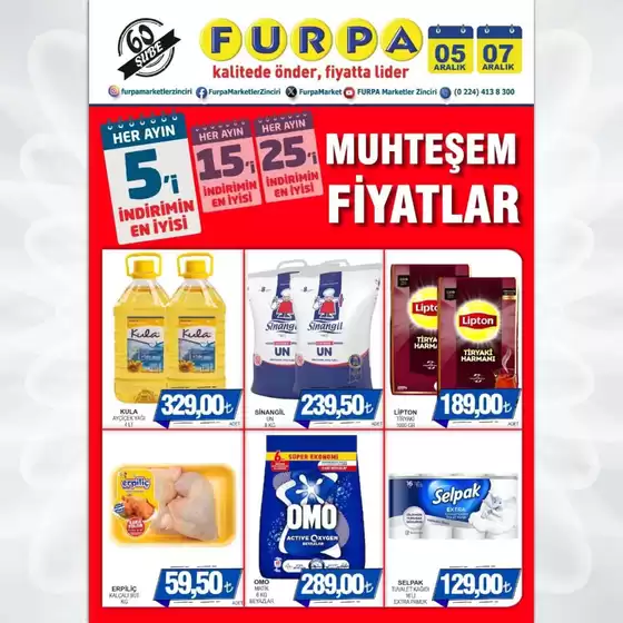 Furpa kataloğu, Didim | Furpa katalog | 2025-12-05T00:00:00.000Z - 2025-12-07T00:00:00.000Z