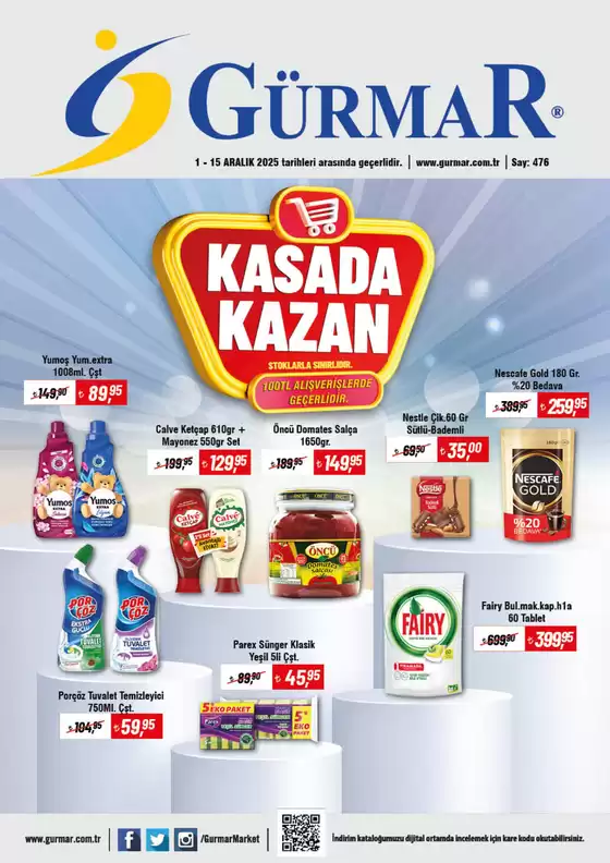 Gürmar kataloğu, Tekirdağ | Kasada Kazan | 2025-12-05T00:00:00.000Z - 2025-12-15T00:00:00.000Z