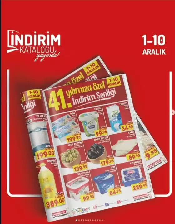 Snowy Market kataloğu, Gümüşhane | Katalogu | 2025-12-05T00:00:00.000Z - 2025-12-10T00:00:00.000Z