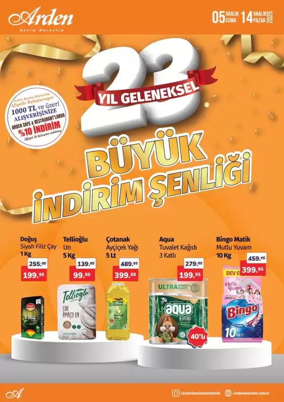 Arden Market kataloğu, Turgutreis | En iyi fırsatlarımız | 2025-12-05T00:00:00.000Z - 2025-12-14T00:00:00.000Z