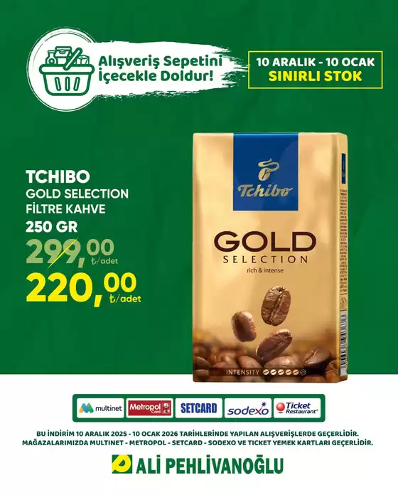 Ali Pehlivanoğlu kataloğu, Selim | Sizin için özel teklifler | 2025-12-10T00:00:00.000Z - 2026-01-10T00:00:00.000Z