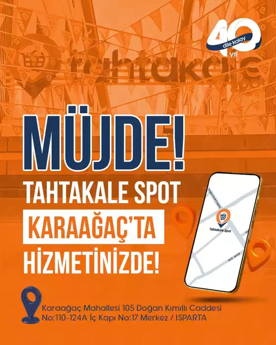Tahtakale Spot kataloğu, Selim | Tasarrufçular için en iyi teklifler | 2025-12-09T00:00:00.000Z - 2025-12-23T00:00:00.000Z