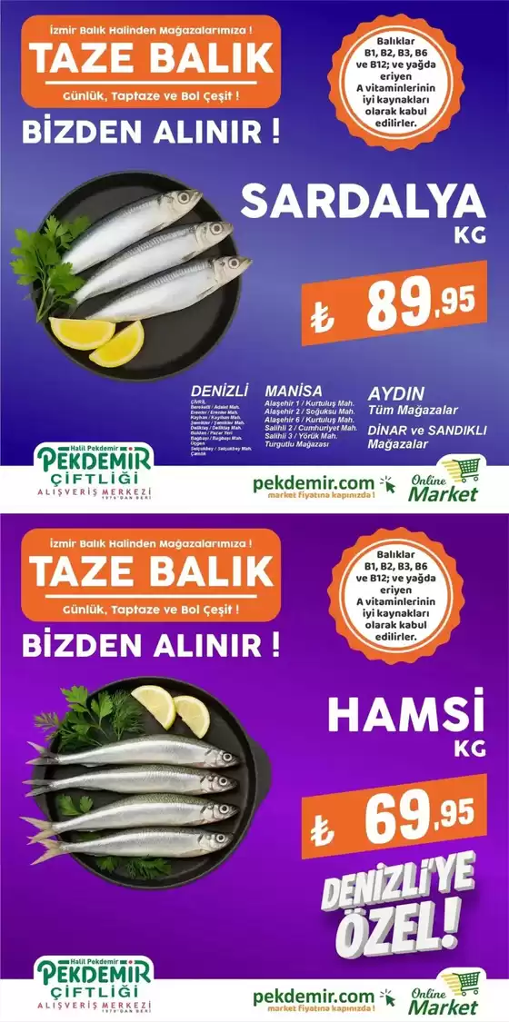 Pekdemir kataloğu, Balcı (Aksaray) | Keşfedilecek yeni teklifler | 2025-12-10T00:00:00.000Z - 2025-12-24T00:00:00.000Z