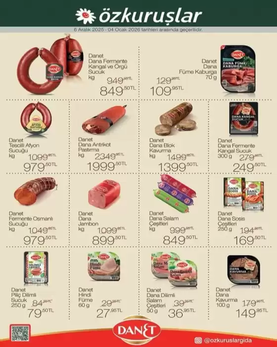Özkuruşlar kataloğu, Saray (Tekirdağ) | İndirimli fiyatlardan yararlanmak | 2025-12-10T00:00:00.000Z - 2026-01-04T00:00:00.000Z