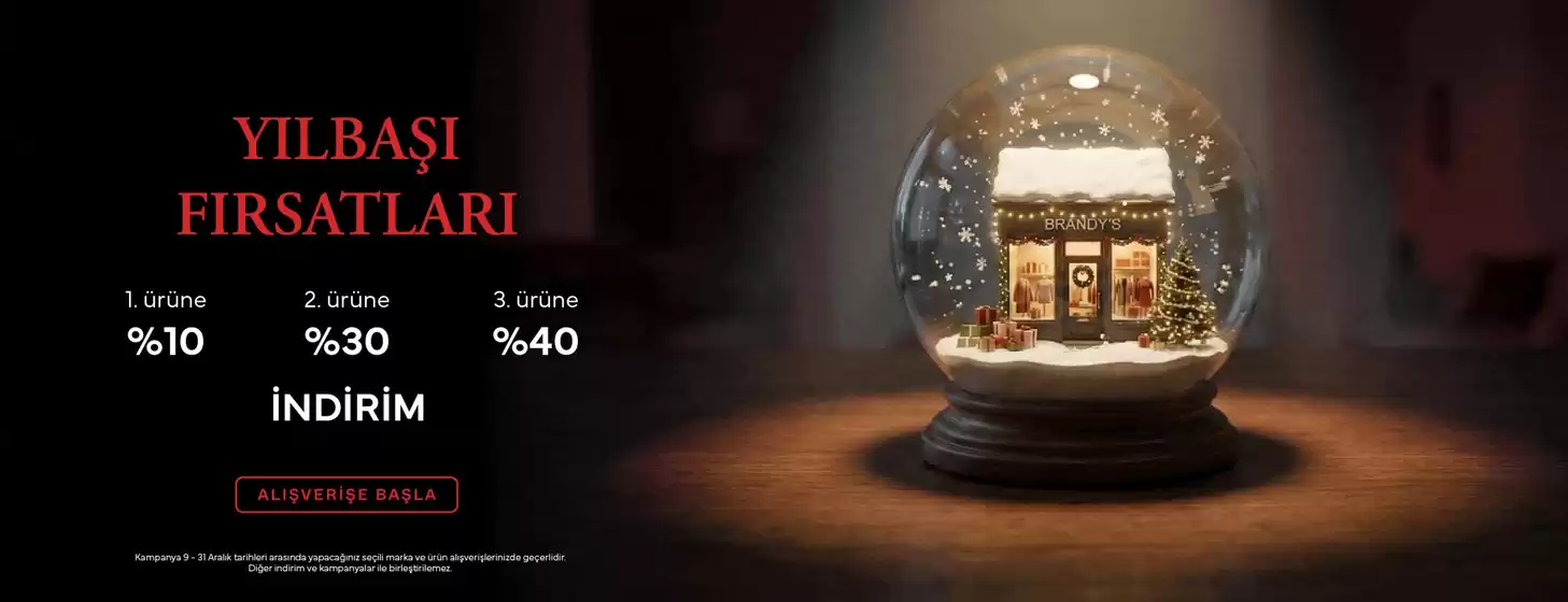 Brandy's kataloğu, Malatya | Indirim | 2025-12-10T00:00:00.000Z - 2025-12-31T00:00:00.000Z