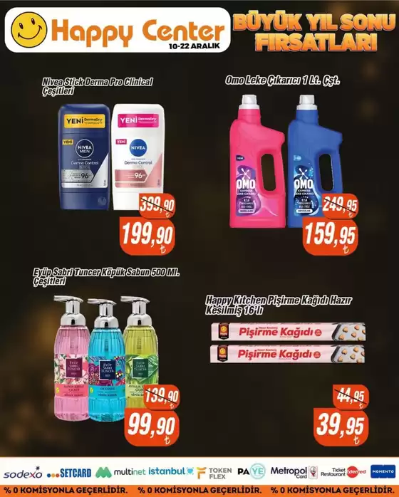 Happy Center kataloğu, Sefaalan | Fırsat avcıları için teklifler | 2025-12-10T00:00:00.000Z - 2025-12-22T00:00:00.000Z