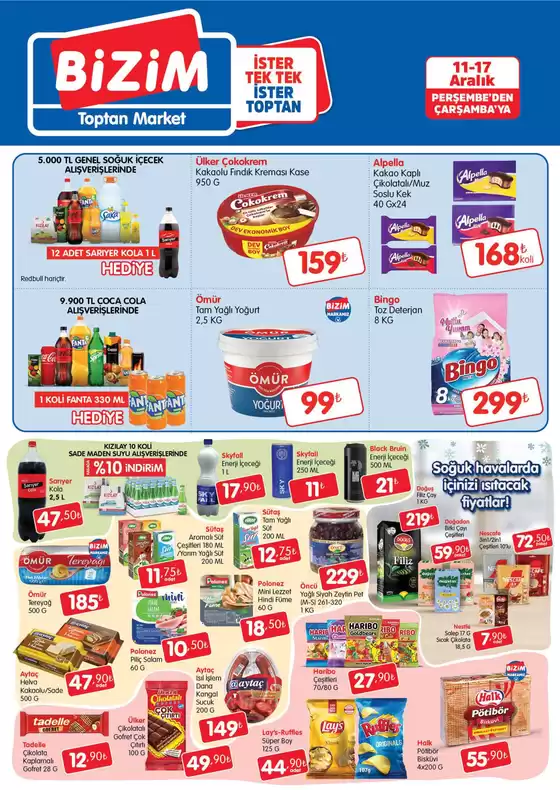 Bizim Toptan kataloğu, Sefaalan | Bizim Toptan katalog | 2025-12-11T00:00:00.000Z - 2025-12-17T00:00:00.000Z