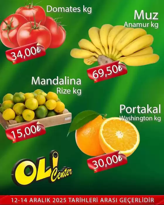 Olicenter Marketçilik kataloğu, Nusaybin | Olicenter Marketçilik katalog | 2025-12-12T00:00:00.000Z - 2025-12-14T00:00:00.000Z